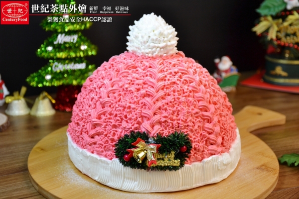 紅帽子聖誕蛋糕