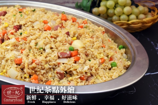 廣東叉燒肉炒飯 Guangdong barbecued pork fried rice