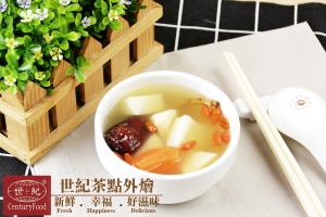素-養生山藥湯 Vegetarian health yam soup