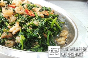 豆苗蝦仁 bean sprouts Shrimp