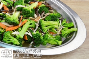 素-雙菇花椰菜 Vegetarian Broccoli Mushrooms