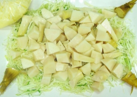 素-涼筍素沙拉 Vegetarian Cool shoots salad