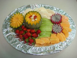 花式水果盤(小) Fancy fruit tray